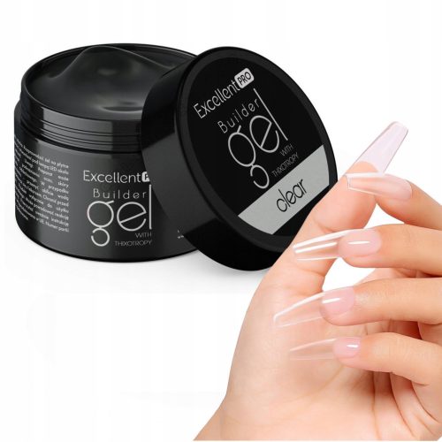 EXCELLENT PRO BUILDER GEL ZA IZGRADNJU S TIKSOTROPIJOM - PROZIRNI GEL 15 g