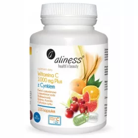   Aliness Vitamin C 1000 mg Plus sa Cinkom i Acerolom - 100 kapsula