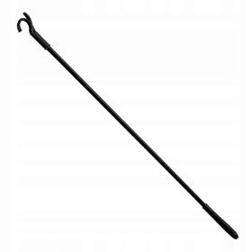 Kuka za vješanje odjeće na šinu Herkules crna