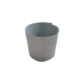    Posuda za cvijeće asimilator 20 cm x 20 x 20 cm promjer 20 cm plastična tamno siva