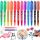 Brisive Gel Pen Set, 12 colorful erasable pens