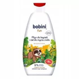    Bobini tekućina za kupanje i gel za umivanje visoke pjene s mirisom citrusa 500 ml