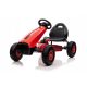 Gokart za djecu s pedalama Crveni G208