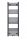 Pumson TRM 358 W vodeni kupaonski radijator 400 x 1200 mm antracit