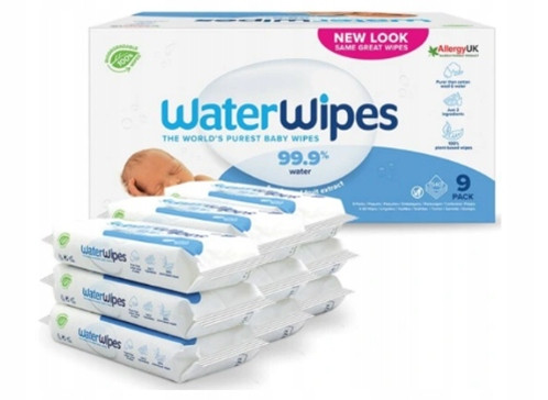 WaterWipes vlažne maramice 9 x 60 kom