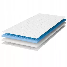   Visco Materac Topper za masiranje 180x200 cm, visina 8 cm, udoban, H2/H3