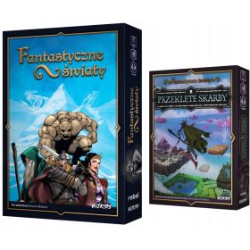    Društvena igra Rebel Fantastic Worlds + Rebel Fantastic Worlds: Cursed Treasures