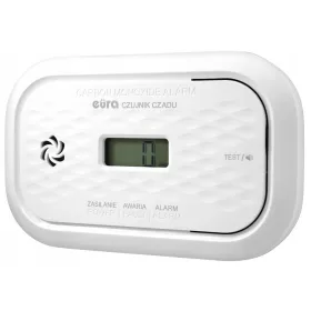   CZUJNIK CZADU "EURA" CD-72A2V4300 - Detektor ugljikovog monoksida s LCD zaslonom
