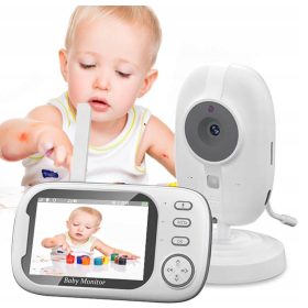  Elektronska bežična bebi kamera s LCD zaslonom, noćnim načinom rada i temperaturnim senzorom