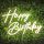  LED neonsko svjetlo HAPPY BIRTHDAY natpis