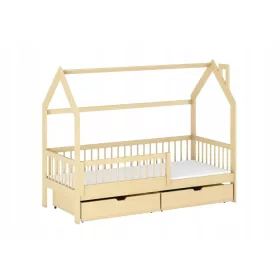  Drveni krevet PEPE Furniture 90 x 200 cm, bezbojan