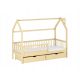  Drveni krevet PEPE Furniture 90 x 200 cm, bezbojan