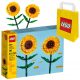  LEGO ICONS 40524 Suncokreti + Papirnata vrećica LEGO 6315786 žuta 24x8x18 cm