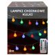 Božićne LED lampice na baterije s daljinskim upravljačem - 50 kuglica