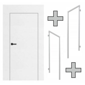 Univerzalna aluminijska vrata na šarke 70 cm