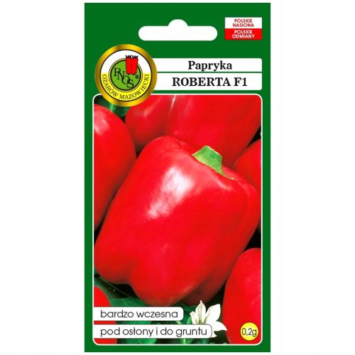 Paprika Roberta F1 sjeme 0,2g