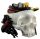  SKULL SWEET BOWL CANDY DEKORACIJA ZA NOĆ VJEŠTICA U OBLIKU LUBANJE