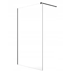 Radaway Modo New Black II tuš stijena, prozirna, 120x200 cm