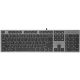 A4 TECH KV-300H Siva Izolacijska Tipkovnica USB 2.0 x 2 Niskog Profila