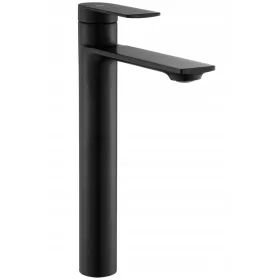 Crna baterija za umivaonik visokog stila REA STORM BLACK