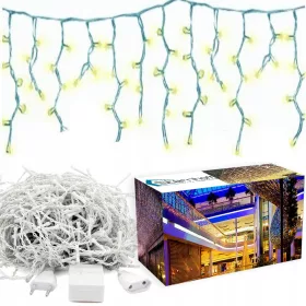 Svjetiljke za vanjsko božićno drvce 500 LED toplo bijelo