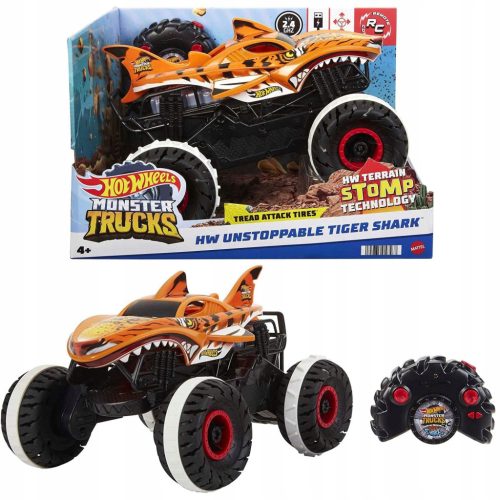  Terensko vozilo Mattel HGV87 Hot Wheels Monster Trucks Tiger