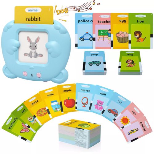  ČITAČ KARTICA ZA UČENJE ENGLESKOG 224 EDU WORDS + USB - microUSB tip B kabel Ldnio LS550 20 cm bijeli