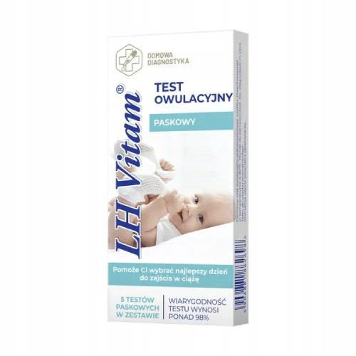 Test za ovulaciju LH Vitam, trakice za testiranje, 5 kom.