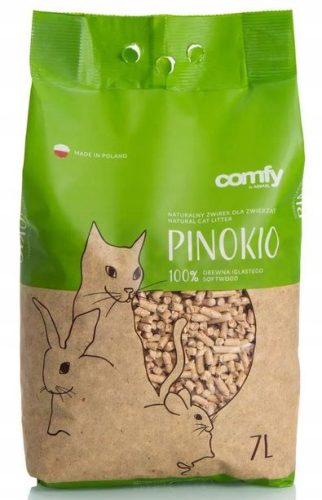 Udobna šumska stelja od drva PINOKIO 7 l x 5 paketa