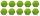 Hexagon moss dekorativni panel, hexagon moss, 10 kom