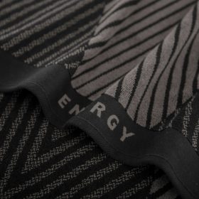   Fitness ručnik za teretanu od egipatskog pamuka, 50x90 ZWOLTEX Energyblack