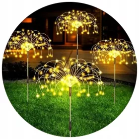  Solarna lampa, crna, 100 cm, 1 kom.