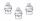 Tommee Tippee Easi-Vent dječje bočice 3x150 ml