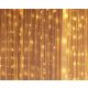 Božićna svjetlosna zavjesa 300 LED Girlanda 3x3 m USB Topla Bijela