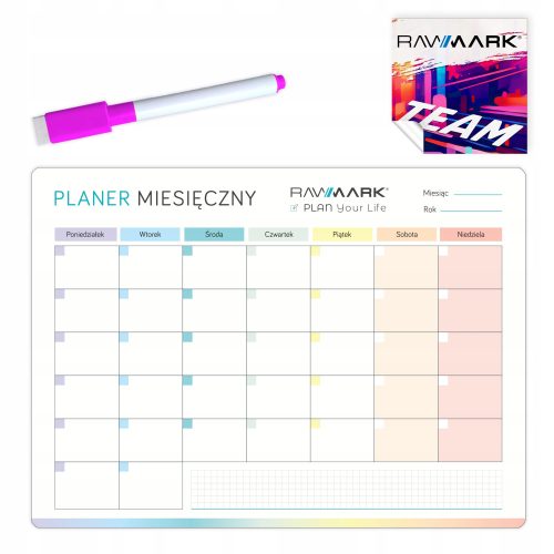 MAGNETNI PLANER MJESEČNI KALENDAR HLADNJAK