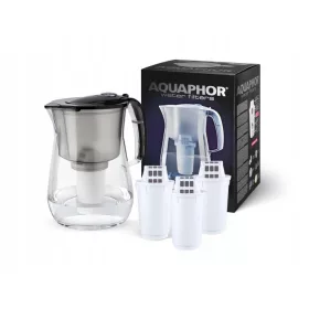  Aquaphor Provence 4,2l filter vrč s brojačem i 3 umetka A5, crna