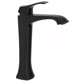 Crna zidna slavina za umivaonik Valvex Black Orb Cubic Loft