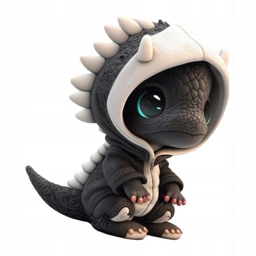  Kip dinosaura Zbirka dekorativne umjetnosti Craft Desktop Creative Xmas White
