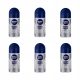 Nivea MEN Silver Protect 6 kom x 50 ml roll-on antiperspirant