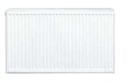 Caradon 3058 W čelični panelni radijator, bijeli, 700 x 600 x 108 mm - bočni priključak
