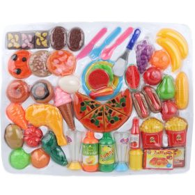 Dječji Kuhinjski Set s Velikim Brojem Namirnica