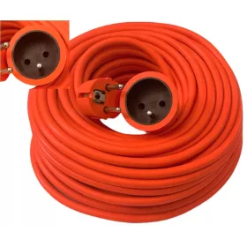   Meister vrtni produžni kabel 50 m, 1 kom utičnice, narančasti