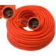 Meister vrtni produžni kabel 50 m, 1 kom utičnice, narančasti