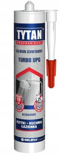 Tytan Professional sanitarni silikon, bezbojan, 280 ml