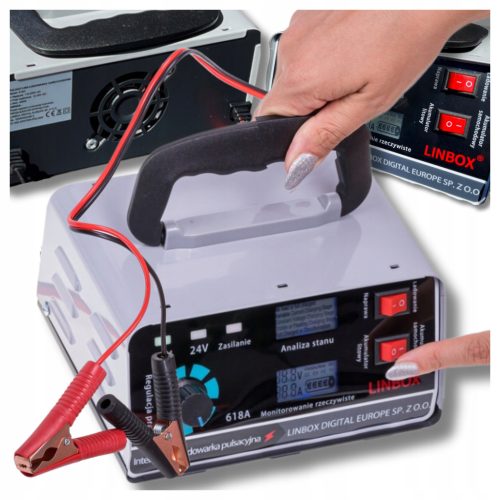  Automatski ispravljač akumulatora AUTOMATIC 24V 12V 30A funkcija popravka