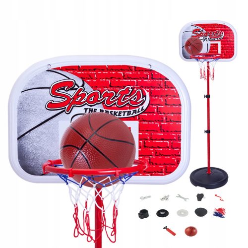 DJEČJI Košarkaški Set s Stalakom za Lopte 80-145cm