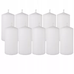   Tradicionalna parafinska svijeća bez mirisa Pom Pom Candles 10 kom.
