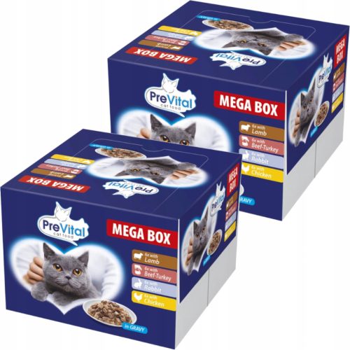  Prevital mokra hrana mješavina okusa 2,4 kg