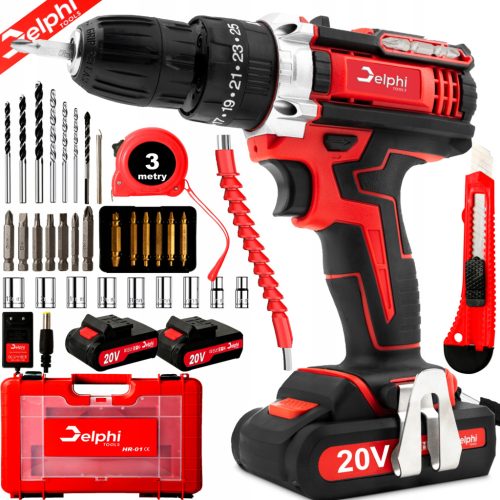 Delphi TOOLS Wiertarko-Wkrętarka Akumulatorowa 20V HR-01