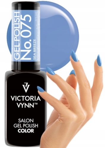 Hibridni lak u boji Victoria Vynn Nijansa plave MORSKA BURA